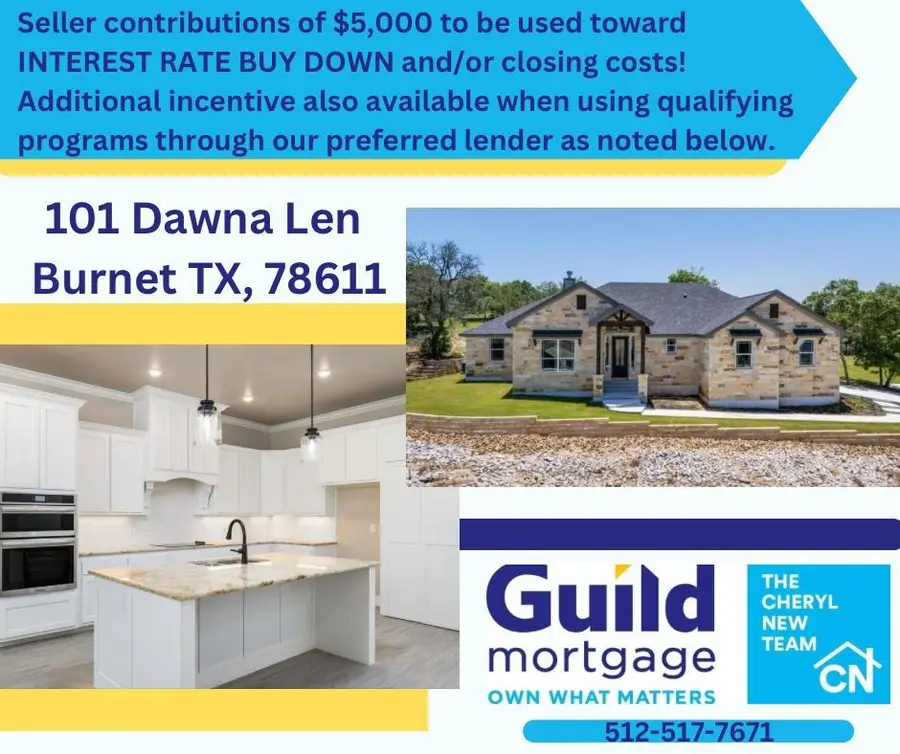 101 Dawna Len Dr, Burnet, TX 78611 - Image #3