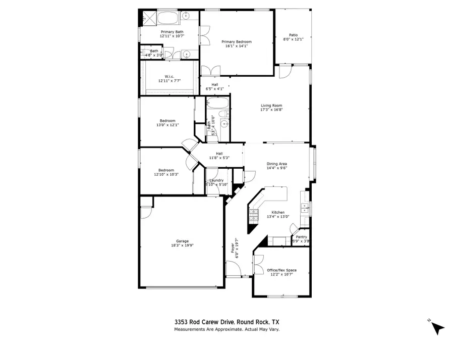3353 Rod Carew Dr, Round Rock, TX 78665 - #2