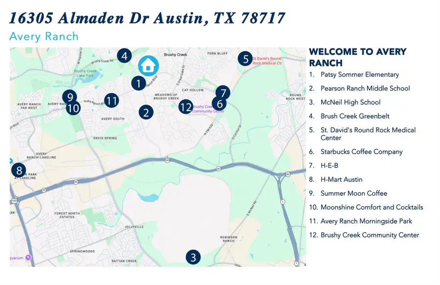 16305 Almaden Dr, Austin, TX 78717 - #3