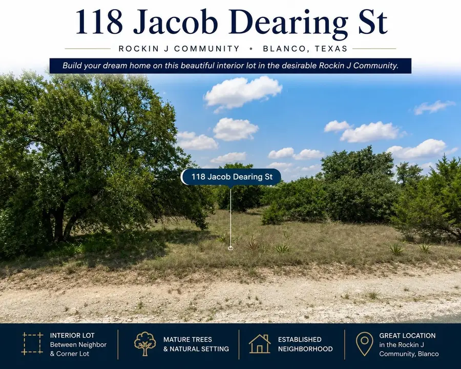 118 Jacob Dearing St, Blanco, TX 78606 - #2