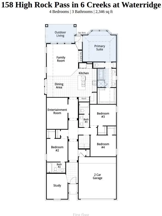 158 High Rock Pass, Kyle, TX 78640 - Image #2