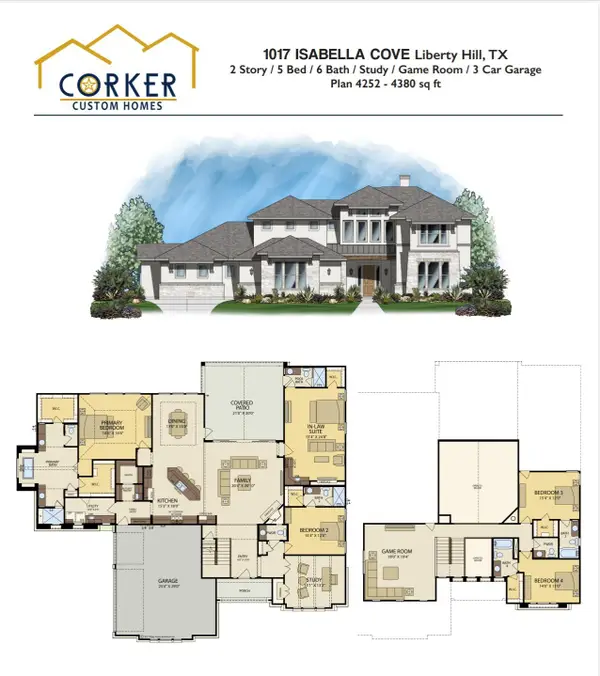 1017 Isabella Cv, Liberty Hill, TX 78642