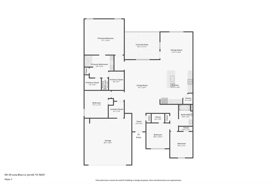 501 W Luna Blue Ln, Jarrell, TX 76537 - #2