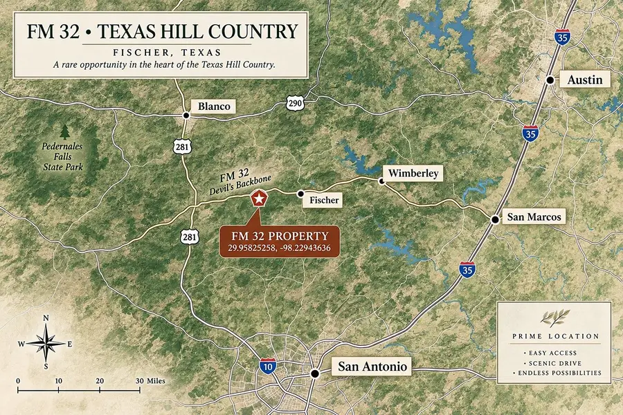 00 Fm 32 Highway, Fischer, TX 78623 - #2