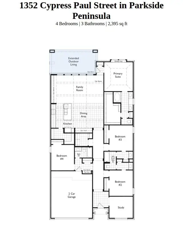 1352 Cypress Paul St, Georgetown, TX 78628 - #3
