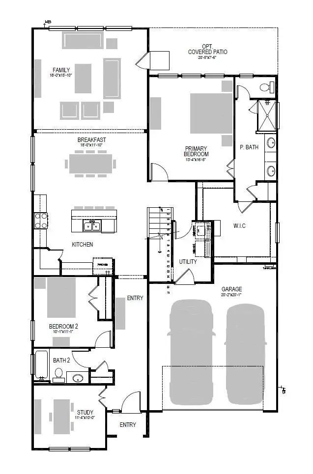 100 Melrose St, Hutto, TX 78634 - #2