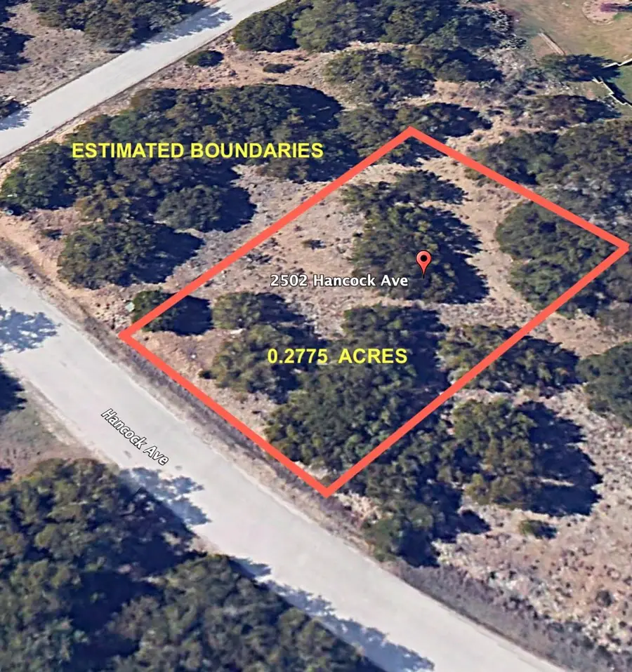 2502 Hancock Ave, Lago Vista, TX 78645 - #2