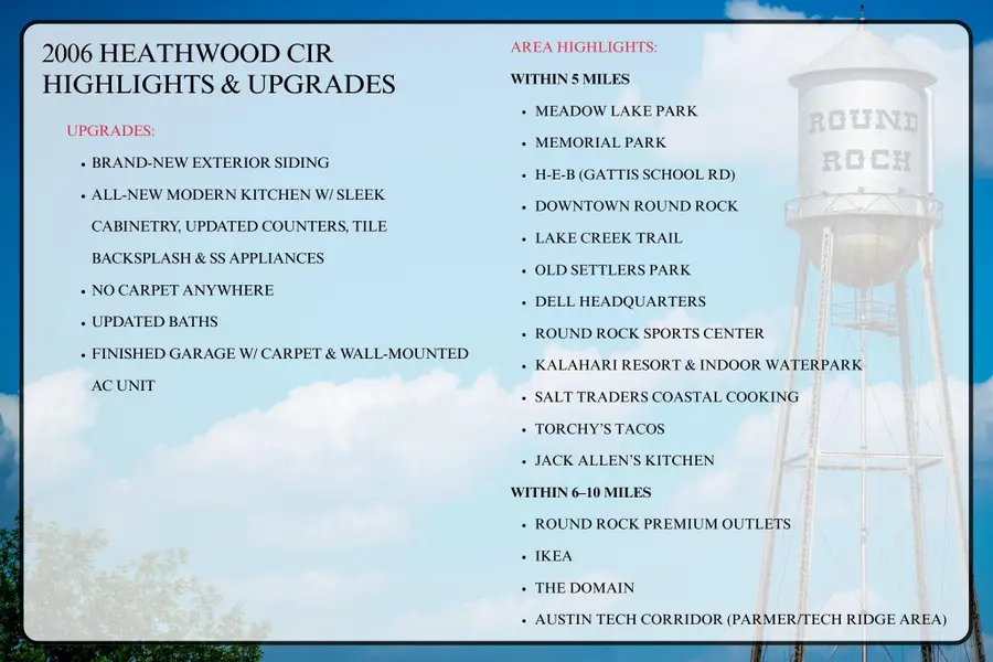 2006 Heathwood Cir, Round Rock, TX 78664 - Image #3