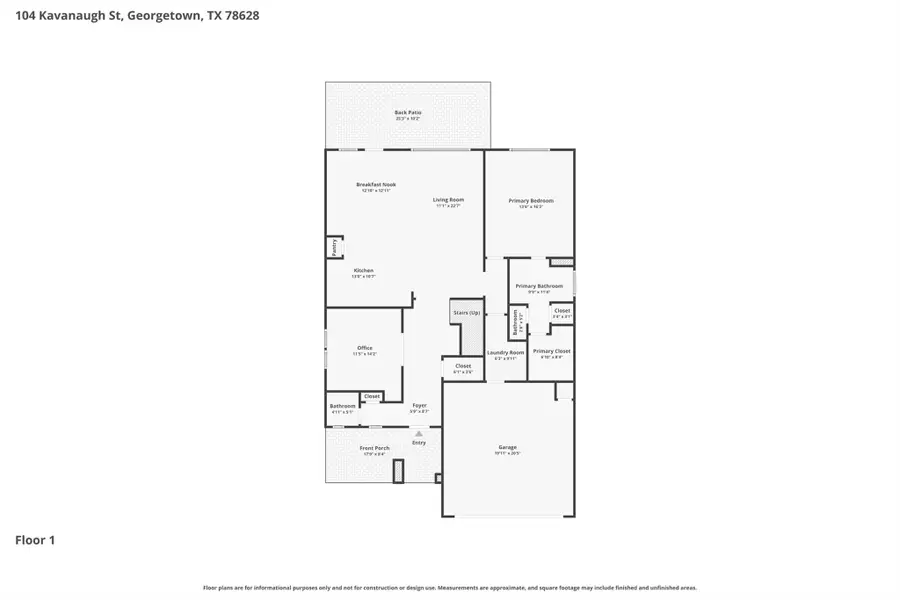 104 Kavanaugh St, Georgetown, TX 78628 - #3