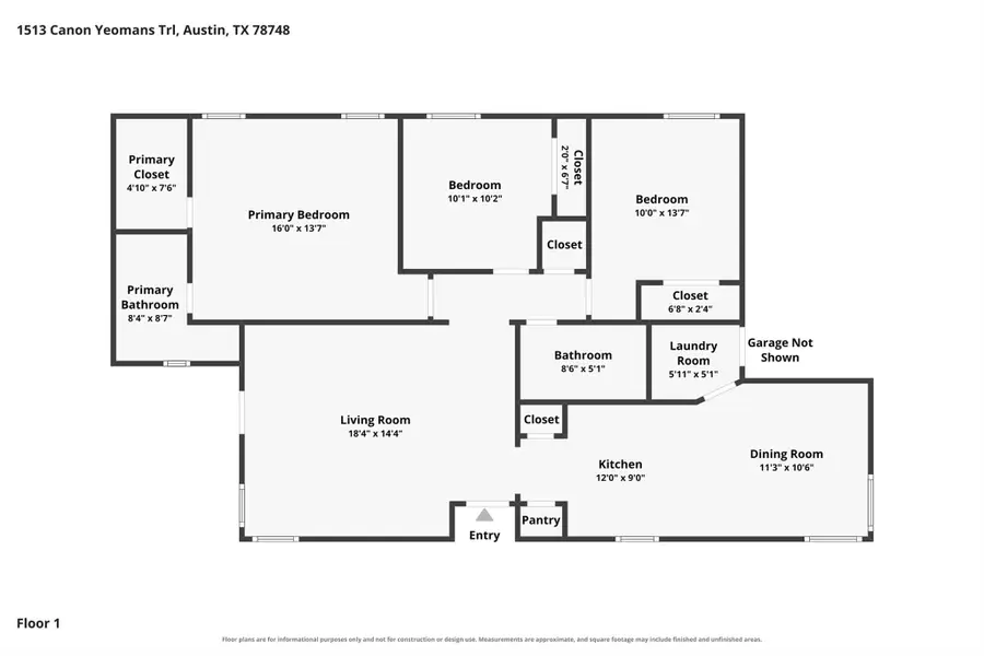 1513 Canon Yeomans Trl, Austin, TX 78748 - #2