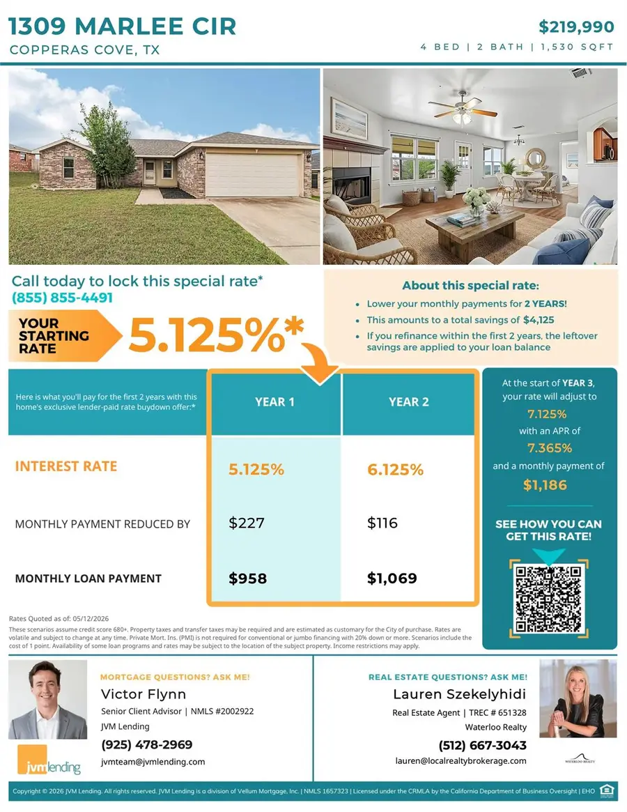 1309 Marlee Cir, Copperas Cove, TX 76522 - #2