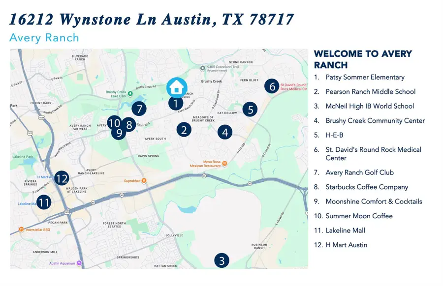 16212 Wynstone Ln, Austin, TX 78717 - #3