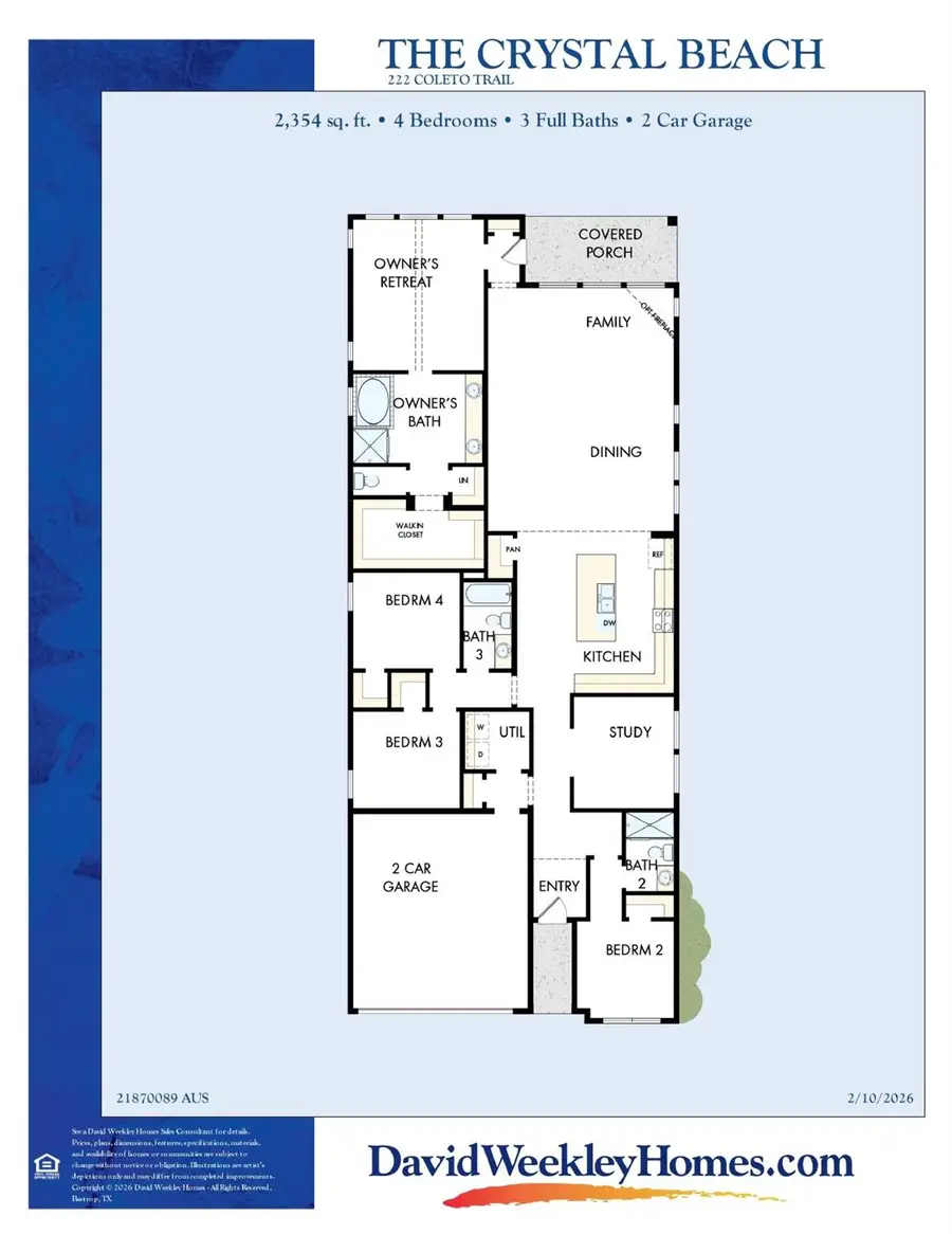 222 Coleto Trl, Bastrop, TX 78602 - #2