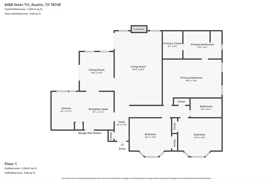 6408 Steer Trl, Austin, TX 78749 - #2