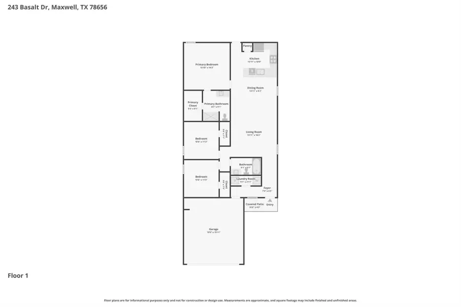 243 Basalt Dr, Maxwell, TX 78656 - #2