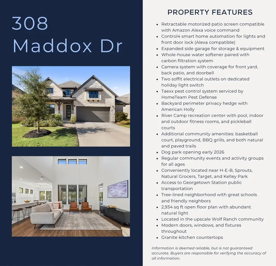308 Maddox Dr, Georgetown, TX 78628 - Image #2