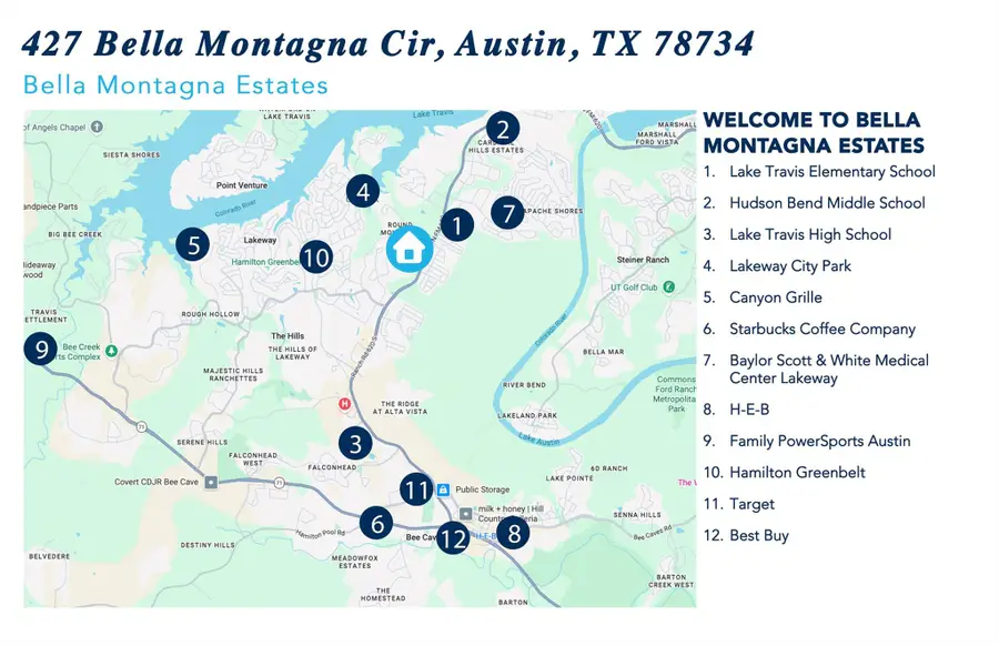 427 Bella Montagna Cir, Austin, TX 78734 - #3
