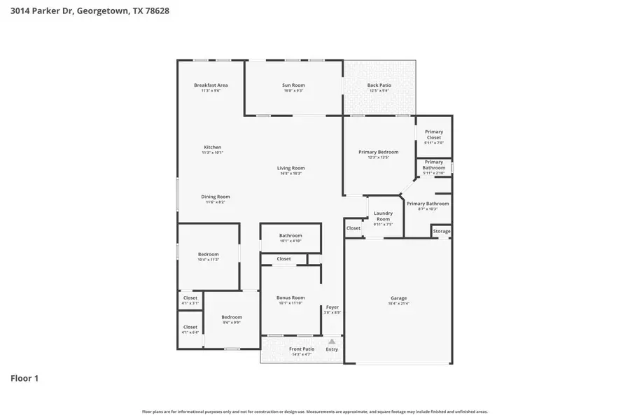 3014 Parker Dr, Georgetown, TX 78628 - #3