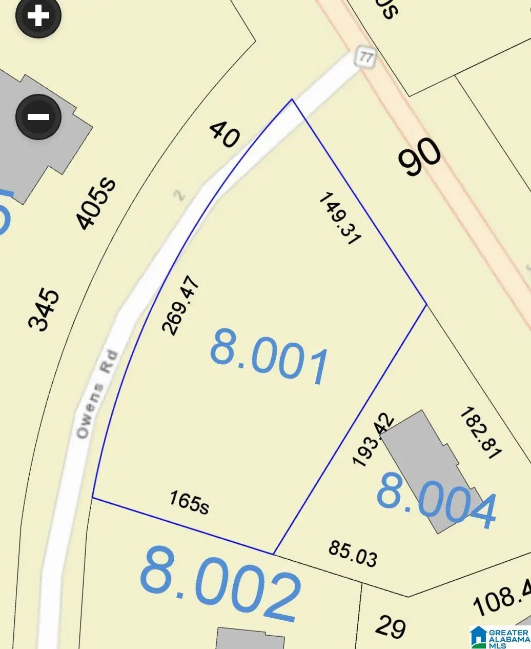 0 OWENS ROAD, Ashland, AL 36251 - Image #1