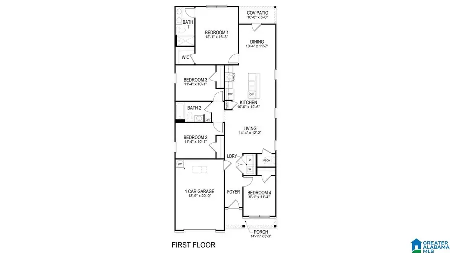 1645 BIRCH BARK LANE, Odenville, AL 35120 - Image #2