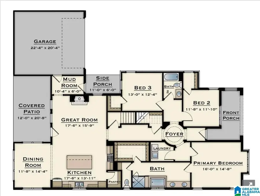 3904 CALVERT CIRCLE, Hoover, AL 35244 - Image #2