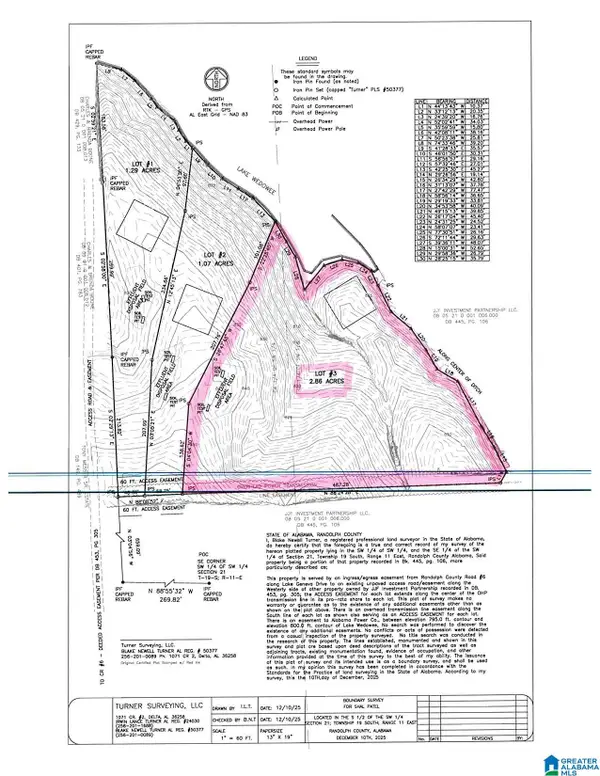 lot 3 DANCING WATERS WAY, Wedowee, AL 36278