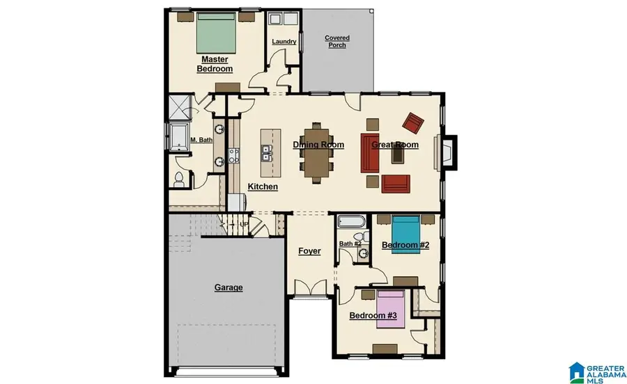 5464 LONGMEADOW RIDGE, Trussville, AL 35173 - Image #2