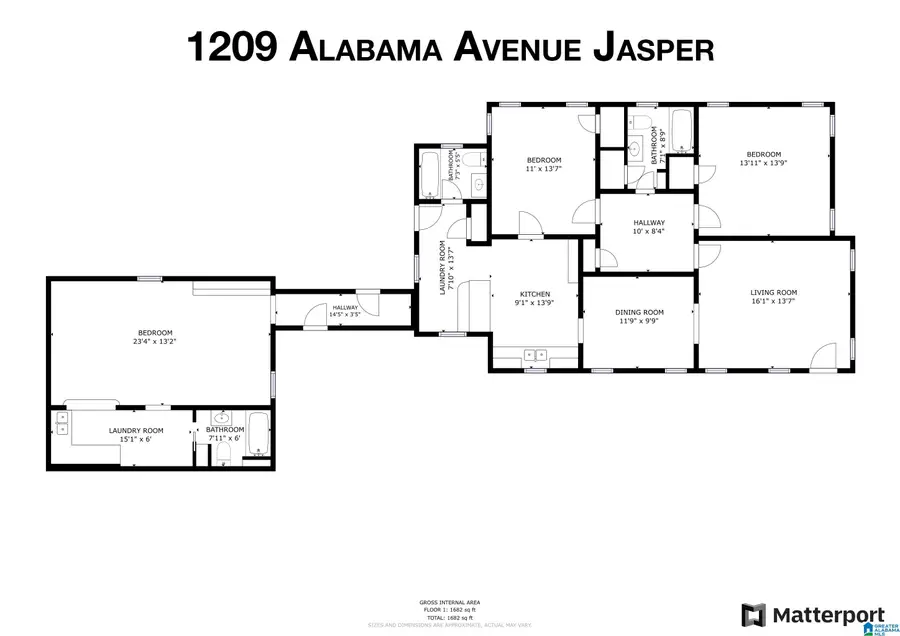 1209 ALABAMA AVENUE, Jasper, AL 35501 - #2