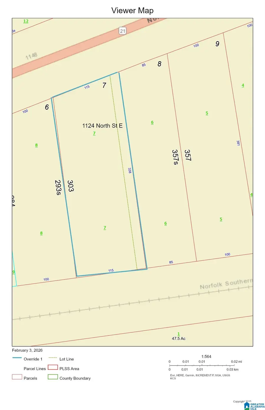 1124 NORTH STREET E, Talladega, AL 35160 - #3