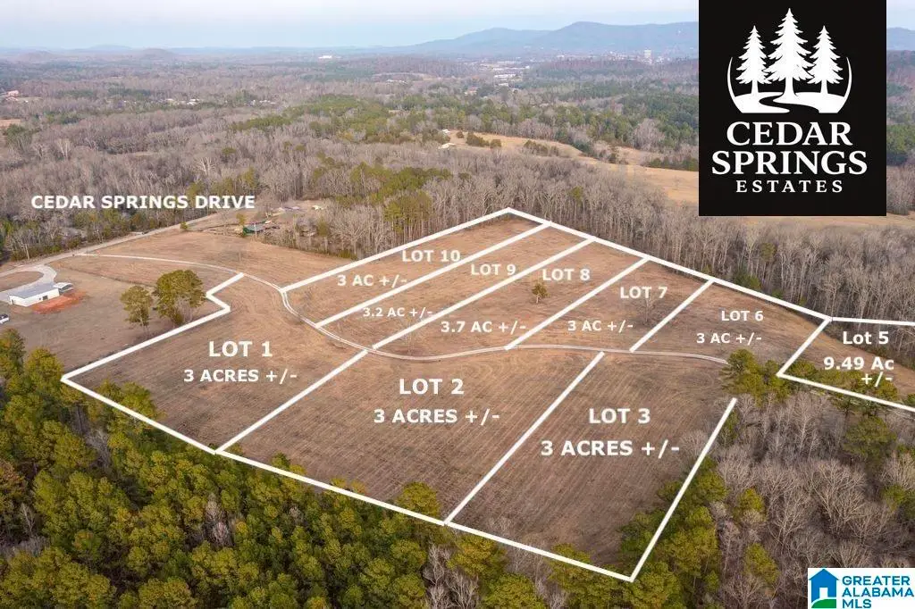 Lot 2 CEDAR SPRINGS DRIVE, Jacksonville, AL 36265 - #1