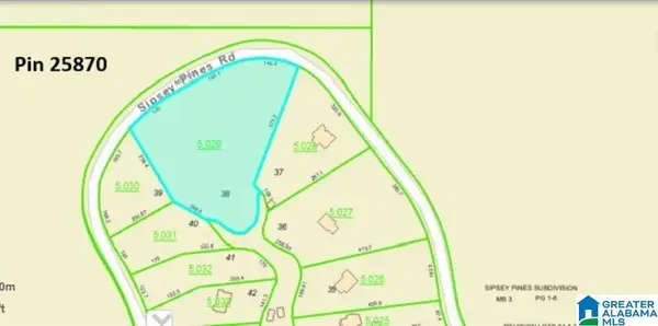 Lot 38 SIPSEY PINES ROAD, Arley, AL 35541