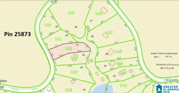 Lot 41 SIPSEY PINES ROAD, Arley, AL 35541
