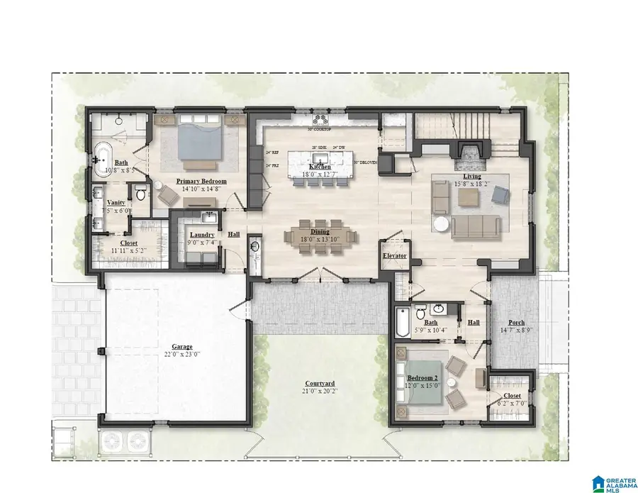 2266 CHESTER ROAD, Mountain Brook, AL 35223 - #3