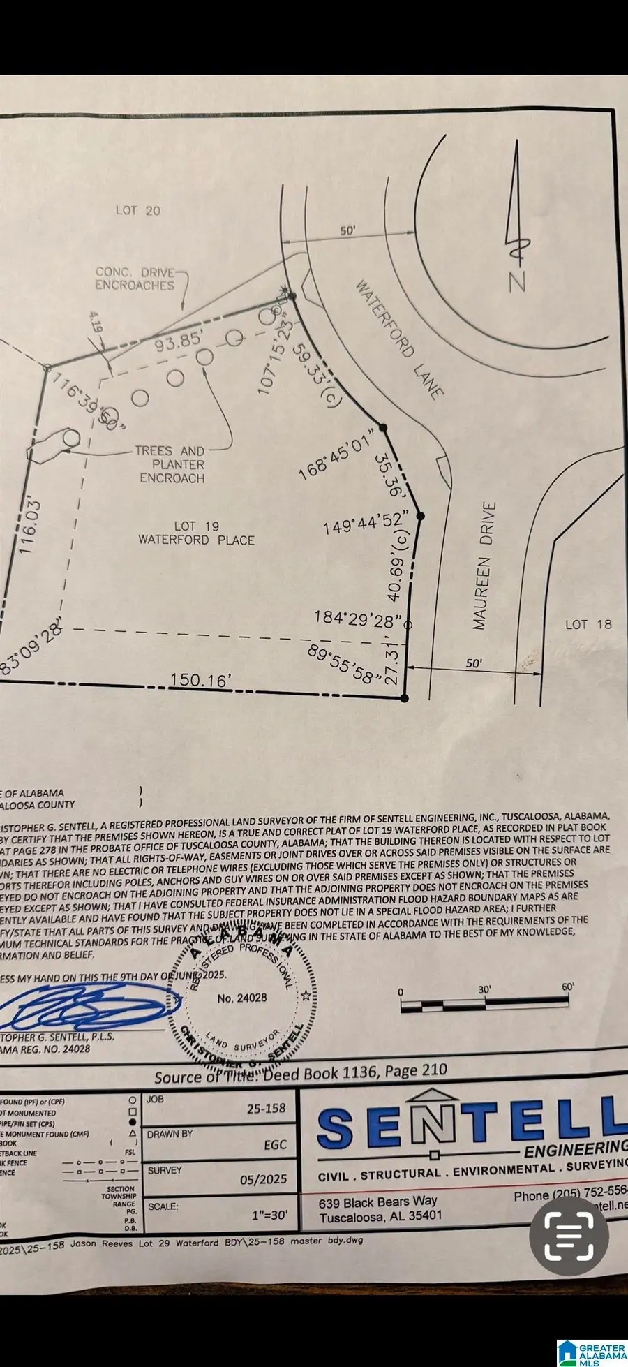 1701 WATERFORD LANE, Tuscaloosa, AL 35405 - #2