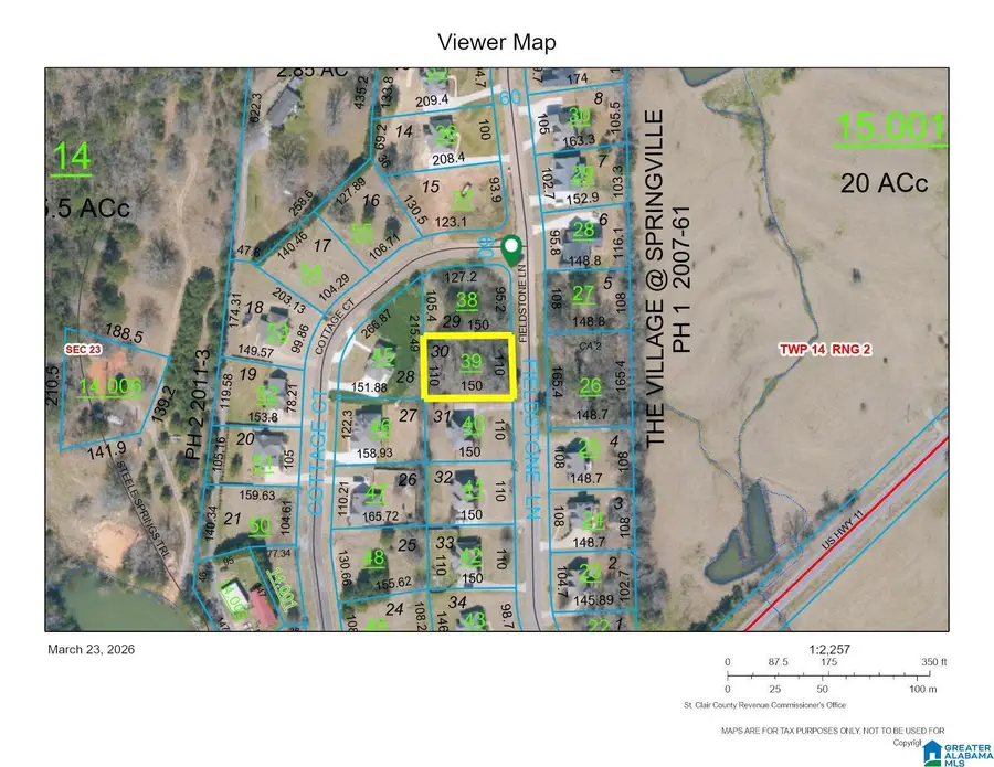 95 FIELDSTONE LANE, Springville, AL 35146 - #2