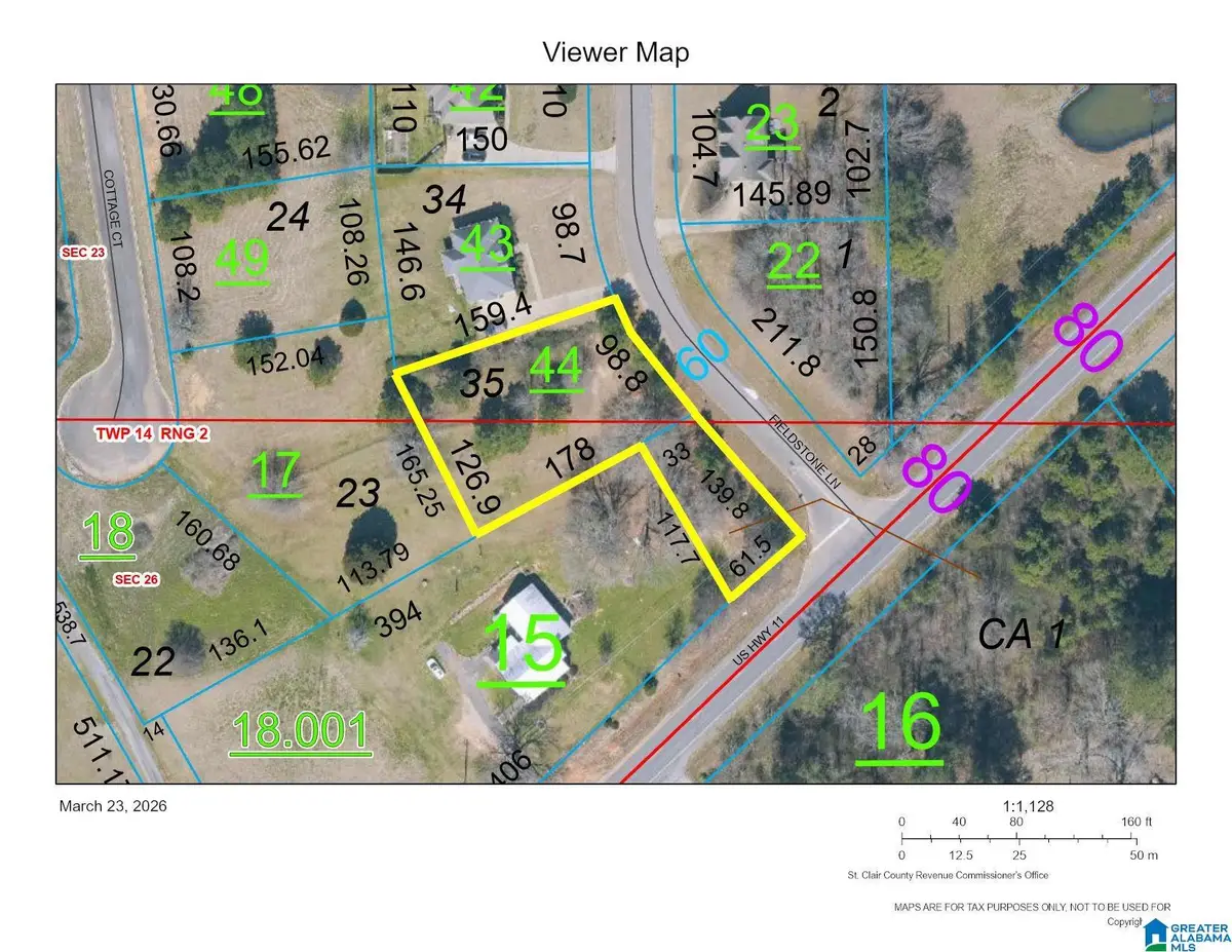 45 FIELDSTONE LANE, Springville, AL 35146 - #1