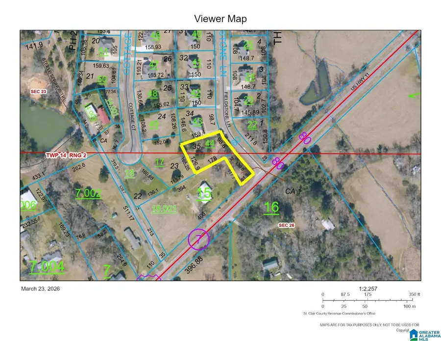 45 FIELDSTONE LANE, Springville, AL 35146 - #2