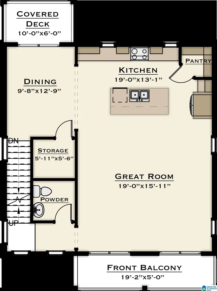 6631 SPRING STREET, Trussville, AL 35173 - #3