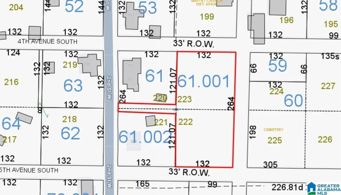 327.5 2ND STREET SW, Wedowee, AL 36278 - #1