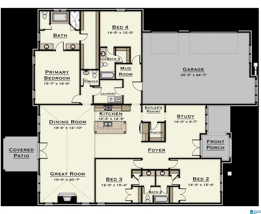 1309 BRAYFIELD CREST DRIVE, Vestavia Hills, AL 35242 - #2