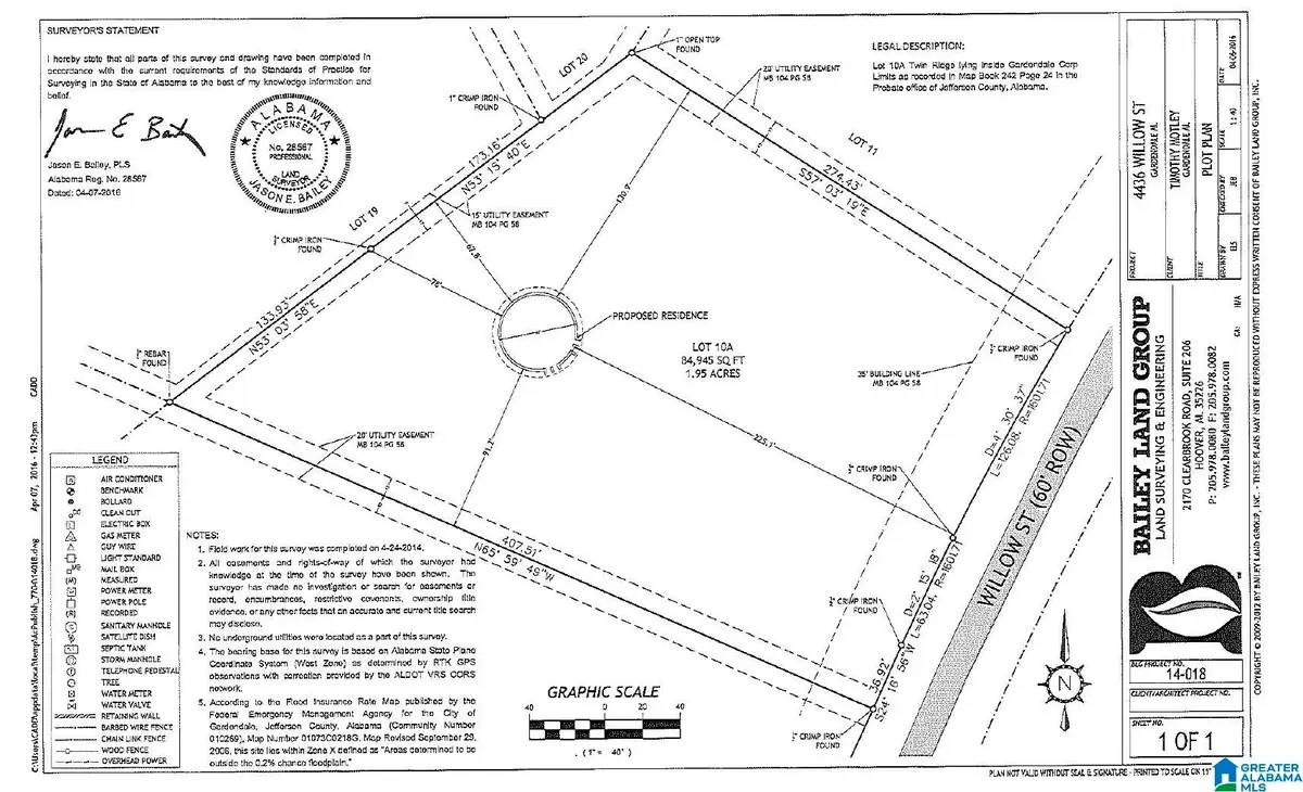 4436 WILLOW STREET, Gardendale, AL 35071 - #1