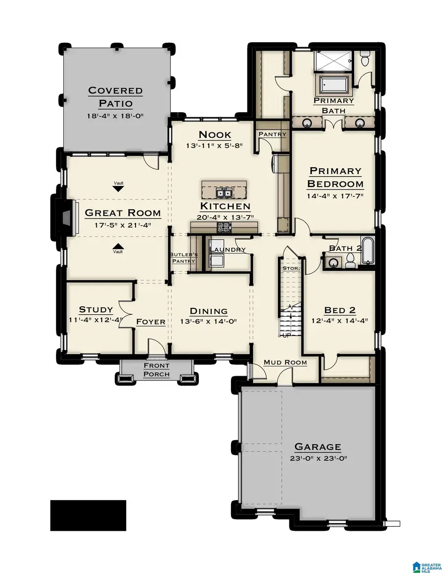 1305 BRAYFIELD CREST DRIVE, Vestavia Hills, AL 35242 - #2