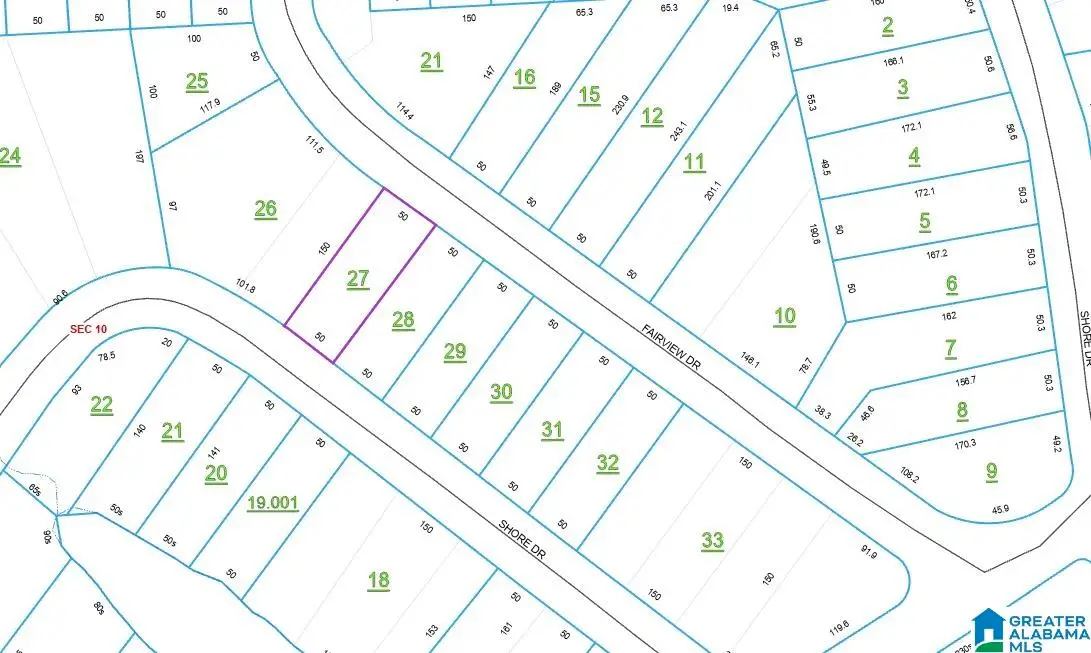 0 SHORE DRIVE, Ashville, AL 35953 - #1