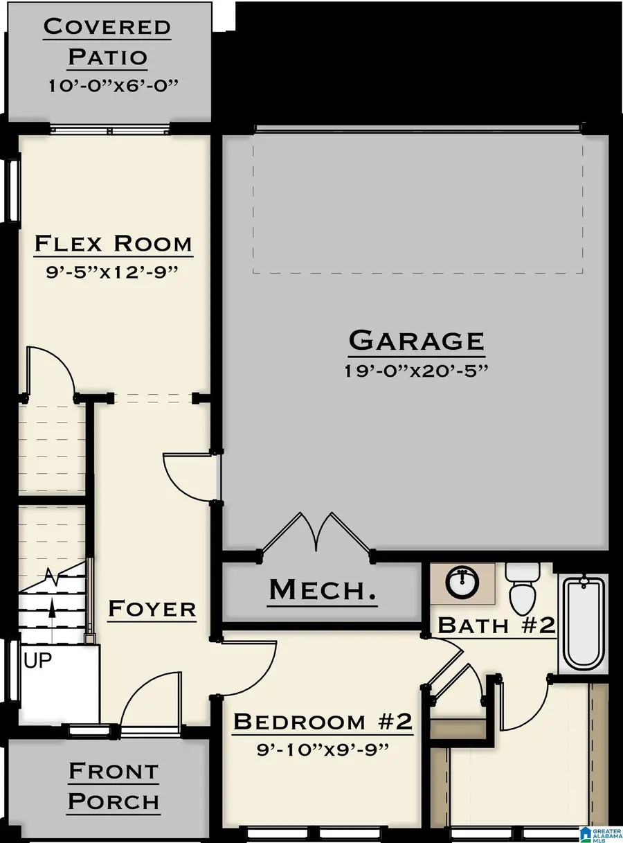 6639 SPRING STREET, Trussville, AL 35173 - #2