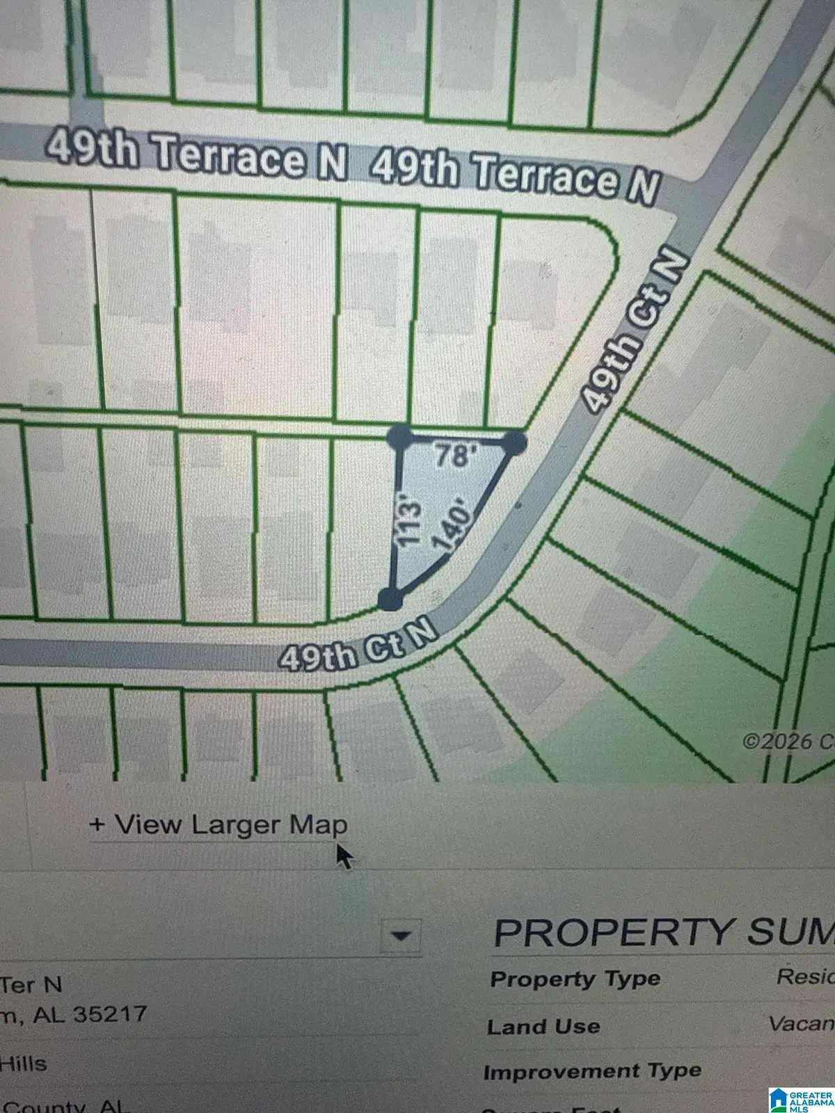 4134 49TH TERRACE N, Birmingham, AL 35217 - #1
