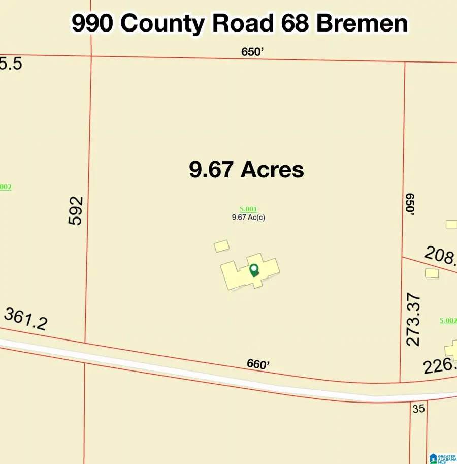 990 COUNTY ROAD 68, Bremen, AL 35033 - #2