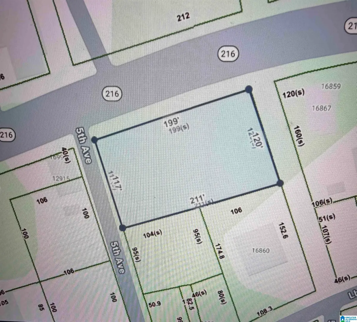 lot 28 29 30 31 HIGHWAY 216, Brookwood, AL 35444 - #1