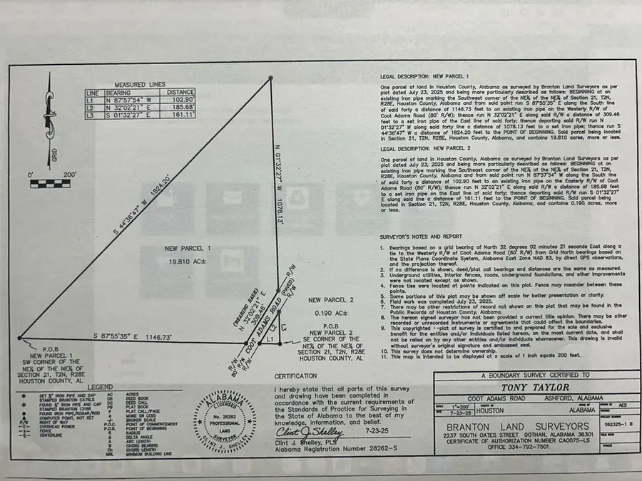 20+-ac Coot Adams Rd, Ashford, AL 36312 - Image #3