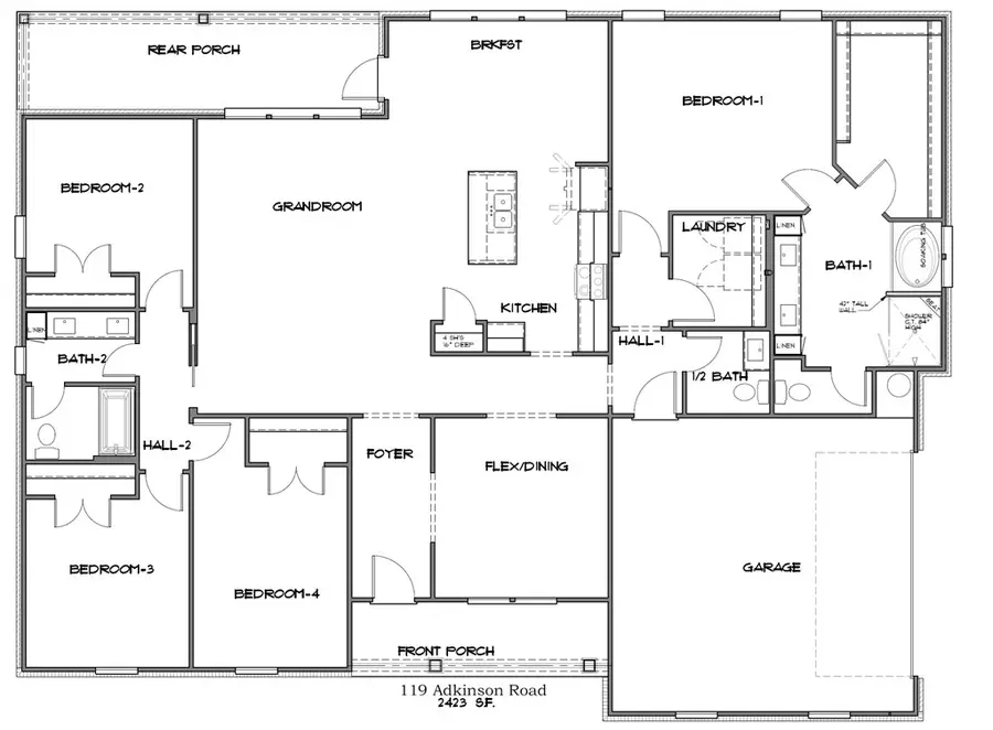119 Adkinson Road, Newton, AL 36352 - #2