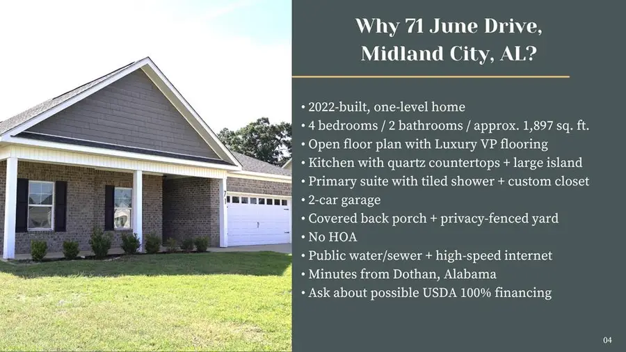 71 June Drive, Midland City, AL 36350 - #2